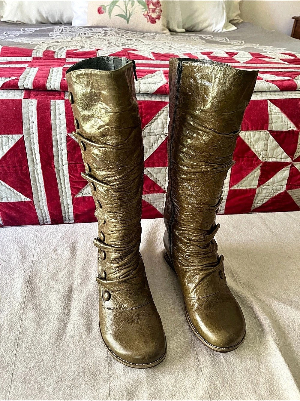 Miz Mooz Bloom Olive Green US 8